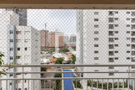 Varanda da Sala de apartamento à venda com 2 quartos, 50m² em Santo Amaro, São Paulo