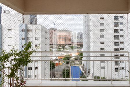 Varanda da Sala de apartamento à venda com 2 quartos, 50m² em Santo Amaro, São Paulo