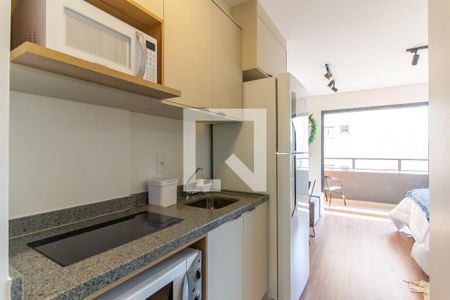 Studio para alugar com 30m², 1 quarto e sem vagaStudio Cozinha