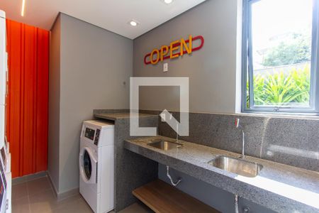 Studio para alugar com 30m², 1 quarto e sem vagaLavanderia