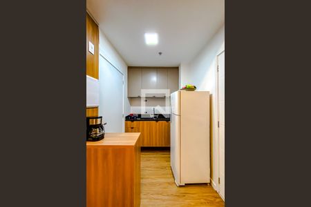 Cozinha de kitnet/studio para alugar com 1 quarto, 21m² em Belenzinho, São Paulo