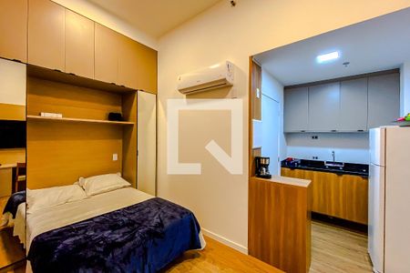 Sala/Quarto de kitnet/studio para alugar com 1 quarto, 21m² em Belenzinho, São Paulo