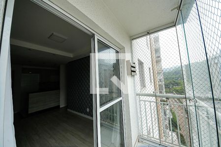 Varanda da Sala de apartamento para alugar com 2 quartos, 47m² em Jardim Colonial, São Paulo