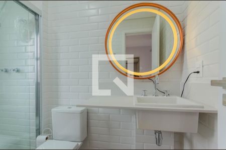 Apartamento para alugar com 113m², 2 quartos e 3 vagasBanheiro da Suíte 1