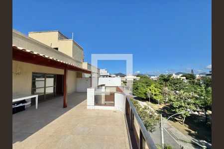 Varanda / Cobertura de apartamento à venda com 2 quartos, 143m² em Recreio dos Bandeirantes, Rio de Janeiro