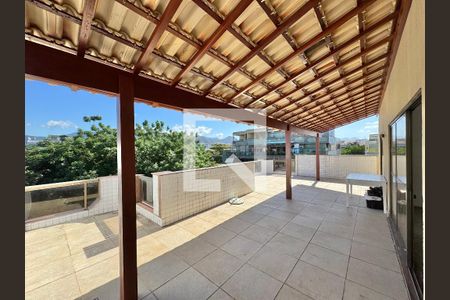 Varanda / Cobertura de apartamento à venda com 2 quartos, 143m² em Recreio dos Bandeirantes, Rio de Janeiro