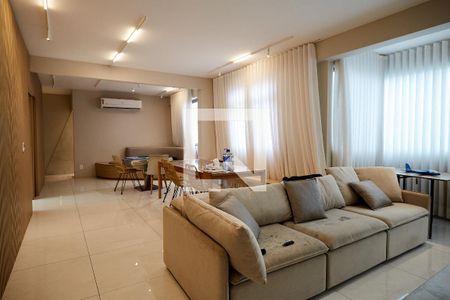 Sala de apartamento para alugar com 3 quartos, 146m² em Cidade Nova, Belo Horizonte