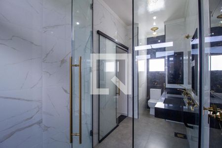 Casa de condomínio para alugar com 200m², 3 quartos e 4 vagasBanheiro da Suíte