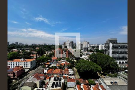 Apartamento à venda com 127m², 3 quartos e 2 vagasVista da varanda