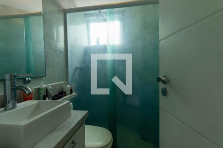 Banheiro Social de apartamento à venda com 1 quarto, 45m² em Juvevê, Curitiba