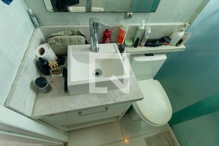 Banheiro Social de apartamento à venda com 1 quarto, 45m² em Juvevê, Curitiba