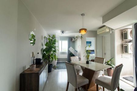 Sala de apartamento à venda com 1 quarto, 45m² em Juvevê, Curitiba