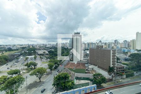 Vista do Quarto de apartamento à venda com 1 quarto, 45m² em Juvevê, Curitiba
