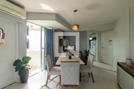 Sala de apartamento à venda com 1 quarto, 45m² em Juvevê, Curitiba