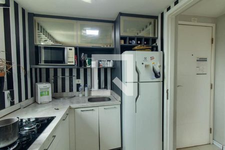 Cozinha e Área de Serviço de apartamento à venda com 1 quarto, 45m² em Juvevê, Curitiba