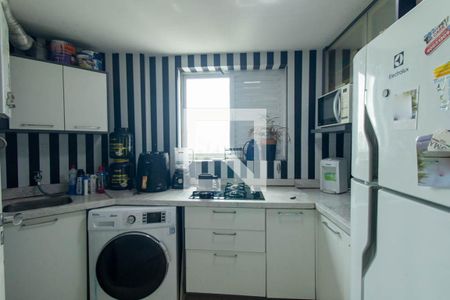 Cozinha e Área de Serviço de apartamento à venda com 1 quarto, 45m² em Juvevê, Curitiba