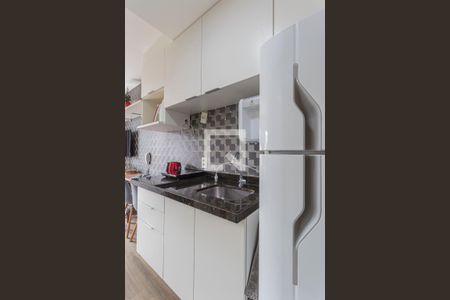 Studio à venda com 27m², 1 quarto e sem vagaCozinha