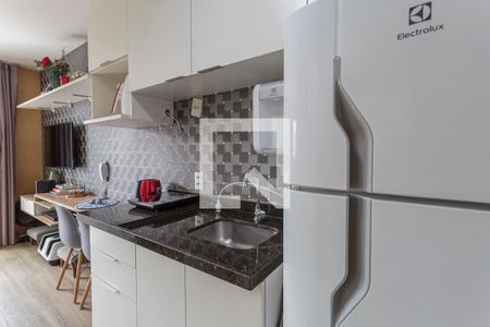 Studio à venda com 27m², 1 quarto e sem vagaCozinha