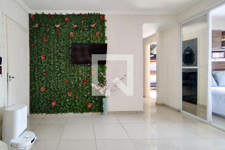 Sala de apartamento para alugar com 2 quartos, 70m² em Boqueirão, Praia Grande