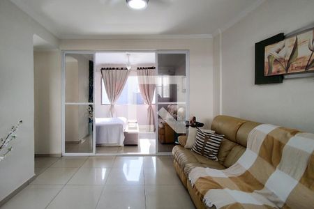 Sala de apartamento para alugar com 2 quartos, 70m² em Boqueirão, Praia Grande