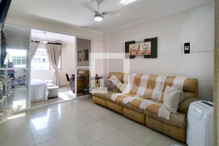 Sala de apartamento para alugar com 2 quartos, 70m² em Boqueirão, Praia Grande