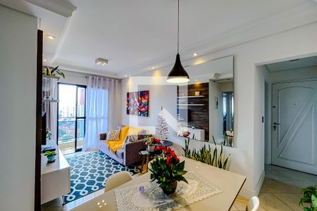 Sala de apartamento à venda com 2 quartos, 64m² em Vila Bertioga, São Paulo