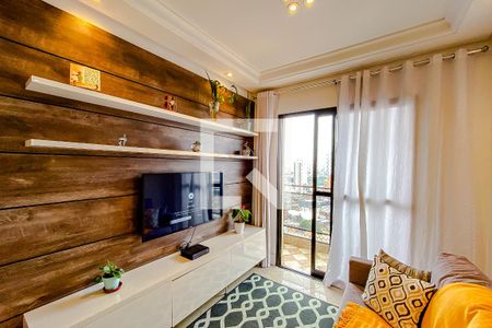 Sala de apartamento à venda com 2 quartos, 64m² em Vila Bertioga, São Paulo
