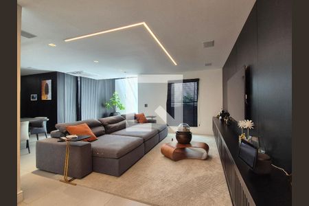 Sala de casa de condomínio à venda com 2 quartos, 270m² em Recreio dos Bandeirantes, Rio de Janeiro