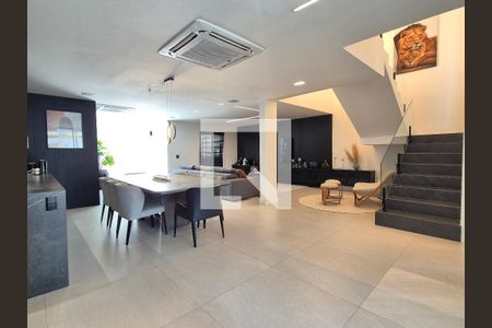 Sala de Jantar de casa de condomínio à venda com 2 quartos, 270m² em Recreio dos Bandeirantes, Rio de Janeiro