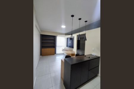 Sala de apartamento para alugar com 1 quarto, 32m² em Ca 9 (centro de Atividades), Brasília