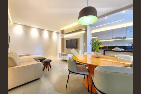 Sala de apartamento à venda com 2 quartos, 65m² em Cruzeiro, Belo Horizonte