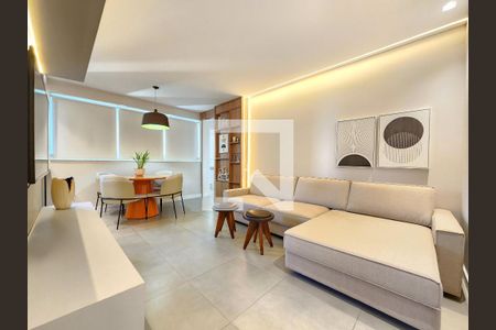 Sala de apartamento à venda com 2 quartos, 65m² em Cruzeiro, Belo Horizonte