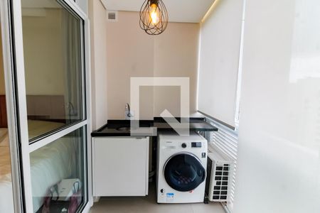 Studio à venda com 35m², 1 quarto e 1 vagaDetalhe da area de serviço