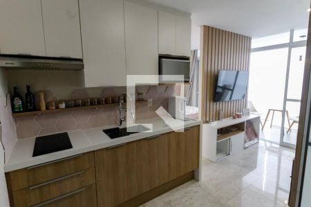 Studio à venda com 35m², 1 quarto e 1 vagaCozinha - Armários