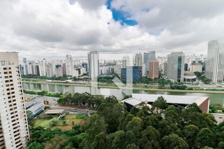 Vista da Varanda de kitnet/studio à venda com 1 quarto, 35m² em Real Parque, São Paulo