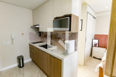 Studio à venda com 35m², 1 quarto e 1 vagaCozinha - Armários