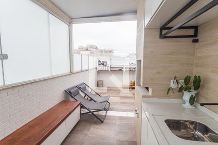 Apartamento à venda com 129m², 3 quartos e 2 vagasCobertura Gourmet/Área de Serviço