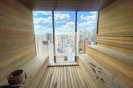 Studio para alugar com 21m², 1 quarto e sem vagaSaúna