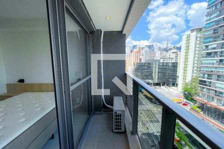 Studio para alugar com 21m², 1 quarto e sem vagaVaranda