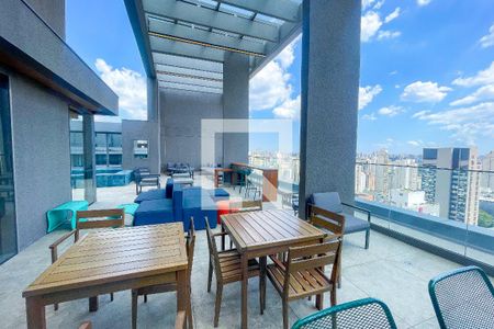 Studio para alugar com 21m², 1 quarto e sem vagaÁrea comum - Churrasqueira