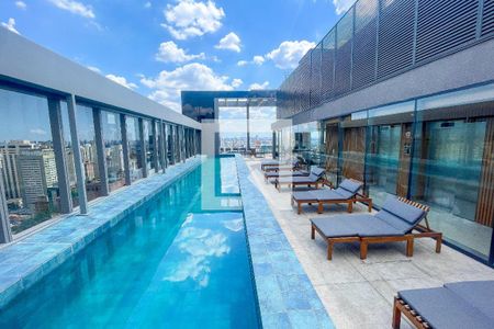 Studio para alugar com 21m², 1 quarto e sem vagaÁrea comum - Piscina