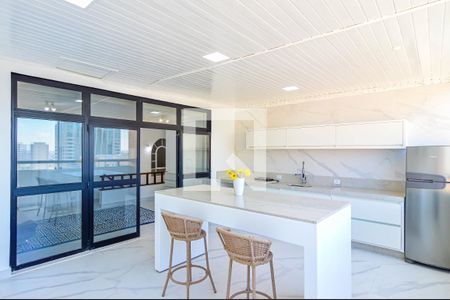 Apartamento à venda com 120m², 1 quarto e 1 vagaÁrea gourmet