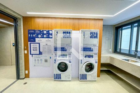 Studio para alugar com 21m², 1 quarto e sem vagaLavanderia