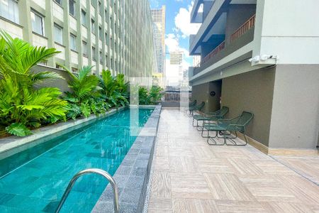 Studio para alugar com 21m², 1 quarto e sem vagaÁrea comum - Piscina