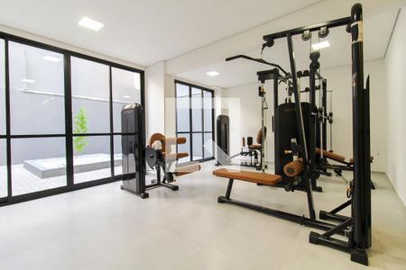 Studio para alugar com 30m², 1 quarto e sem vaga Studio para alugar com 30m², 1 quarto e sem vagaAcademia