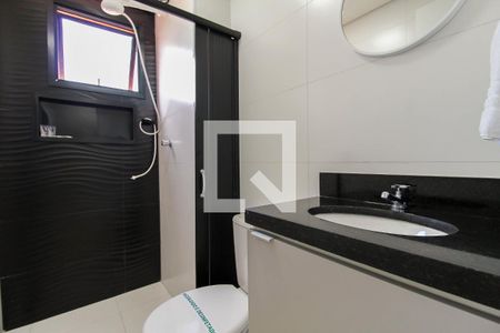Studio para alugar com 30m², 1 quarto e sem vaga Studio para alugar com 30m², 1 quarto e sem vagaBanheiro