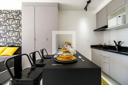 Studio para alugar com 30m², 1 quarto e sem vaga Studio para alugar com 30m², 1 quarto e sem vagaCozinha