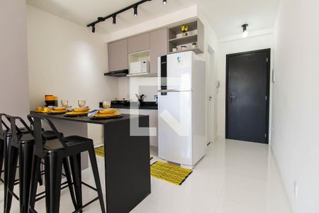 Studio para alugar com 30m², 1 quarto e sem vaga Studio para alugar com 30m², 1 quarto e sem vagaCozinha