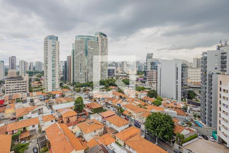 Vista da Varanda de kitnet/studio para alugar com 1 quarto, 25m² em Pinheiros, São Paulo