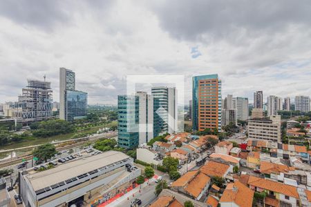 Vista da Varanda de kitnet/studio para alugar com 1 quarto, 25m² em Pinheiros, São Paulo